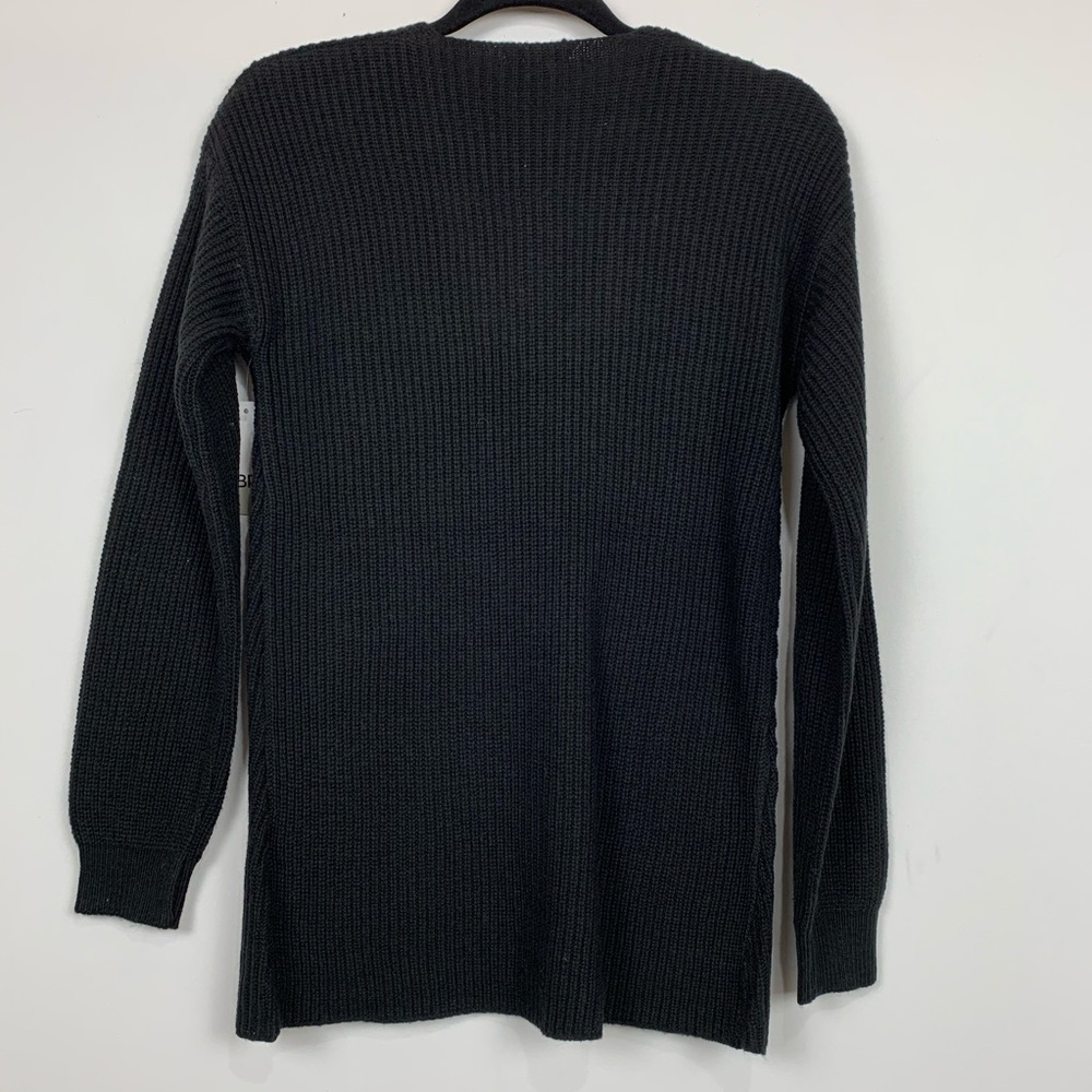 NWT BP. V-Neck Sweater in Black - Picture 4 of 4